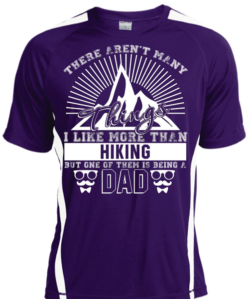 I Like More Than Hiking T Shirt, Being A Dad T Shirt, Cool Shirt