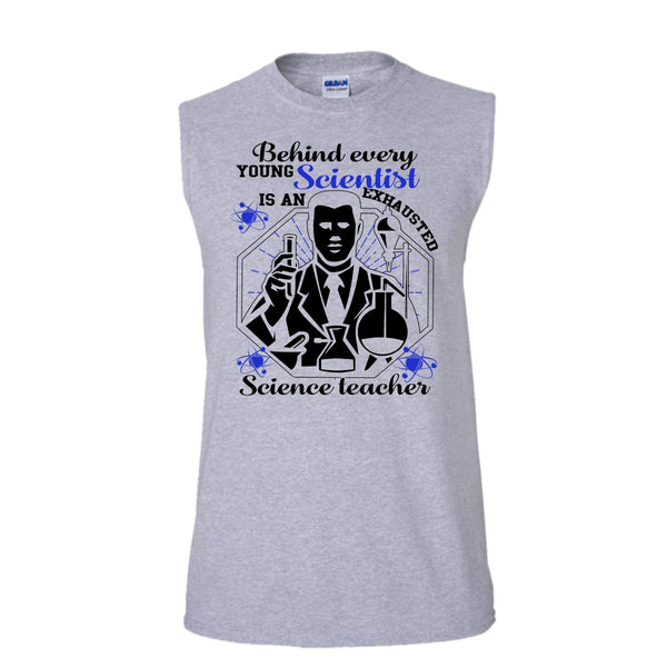 Hehind Every Young Musician T Shirt, Coolest Musician T Shirt, Awesome t-shirts (Men's Cotton Sleeveless)
