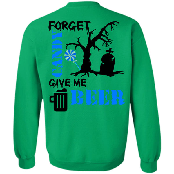 Wait For Halloween T Shirt, Forget Candy Give Me Beer Sweatshirt