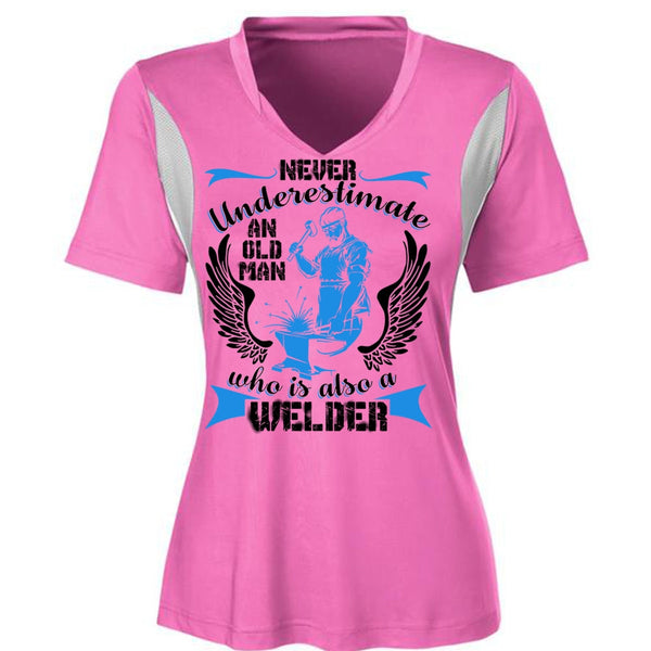Old Man Who Is Also A Welder T Shirt, I Love Welding T Shirt, Awesome T-Shirts