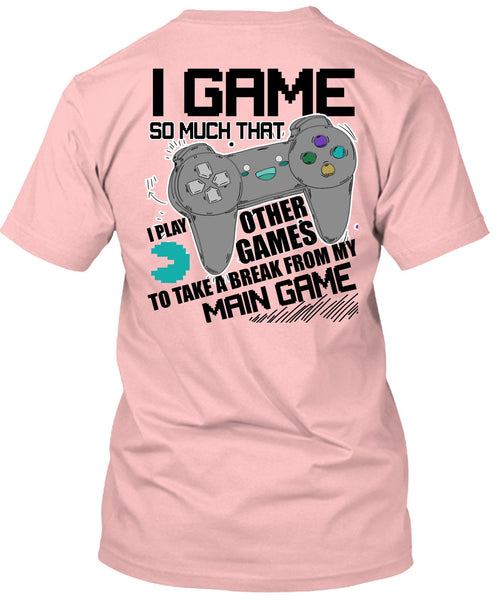 I Game T Shirt, I Love Gaming T Shirt
