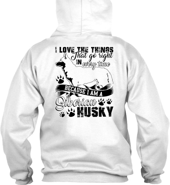 I Am A Siberian Husky T Shirt, I Love Dog T Shirt