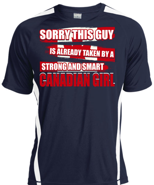 Strong And Smart Canadian Girl T Shirt, Being A Girlfriend T Shirt, Cool Shirt