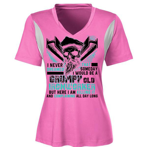 Grumpy Old Ironworker T Shirt, I Love Ironworker T Shirt, Awesome T-Shirts