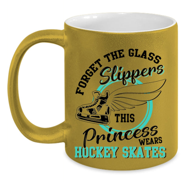 Cool Daughter Coffee Mug, This Princess Wears Hockey Skates Accent Mug