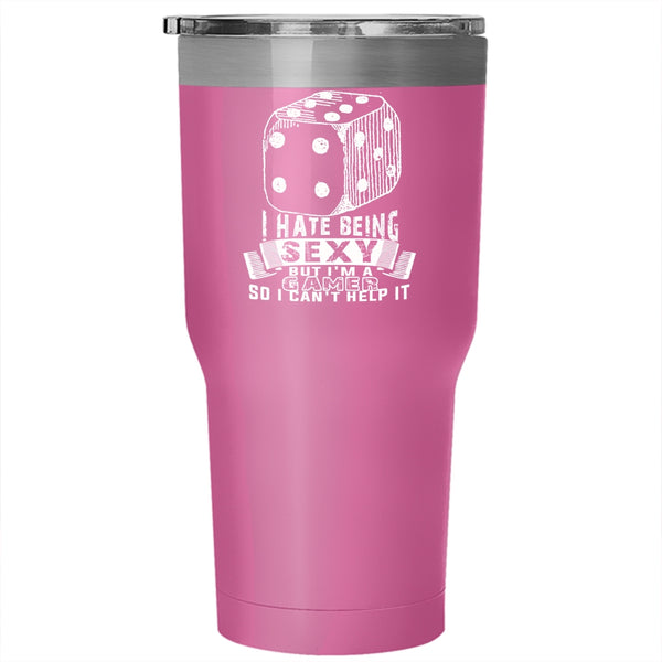 I'm A Gamer Tumbler 30 oz Stainless Steel, Funny Gift For Gamers Travel Mug
