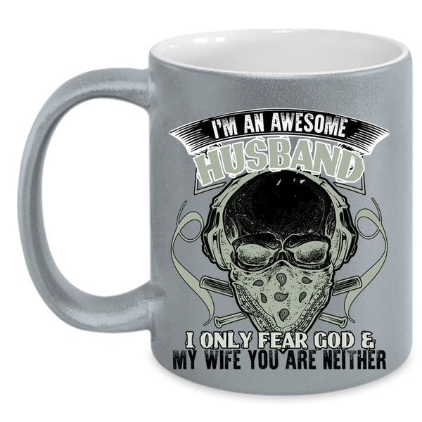 Cool Husband Coffee Mug, I'm An Awesome Husband Accent Mug