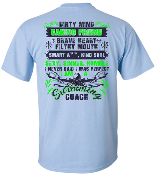 I Am A Swimming Coach T Shirt, I Love Swimming T Shirt