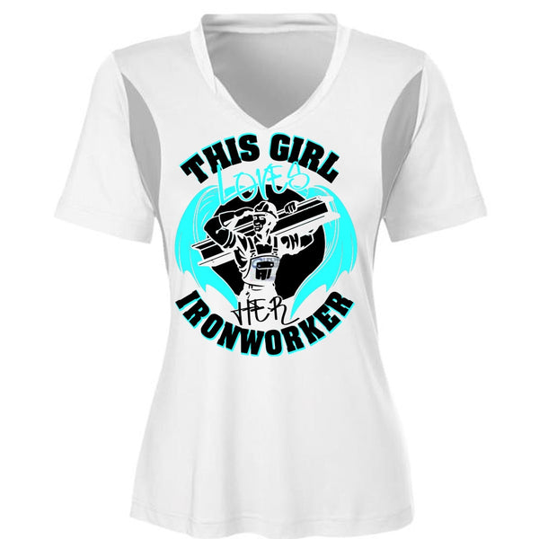 This Girl Loves Her Ironworker T Shirt, I Love Ironworker T Shirt, Awesome T-Shirts