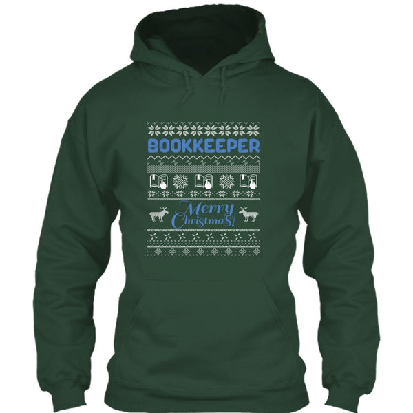 Bookkeeper Merry Christmas T Shirt, I Am A Bookkeeper T Shirt