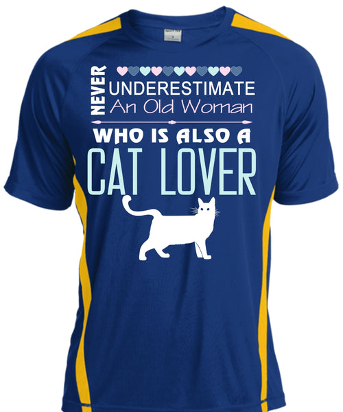Never Underestimate An Old Woman Who Is Also A Cat Lover T Shirt, My Pets T Shirt