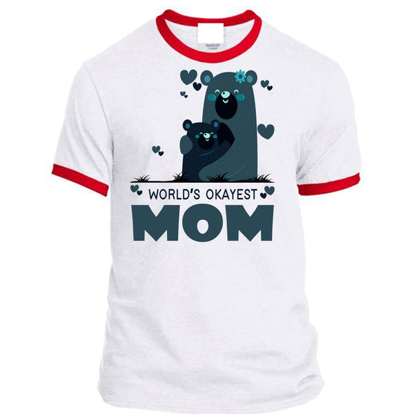 World's Okayest Mom T Shirt, Being A Mom T Shirt, Mother's Day T Shirt