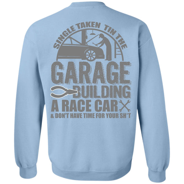 I Love Mechanic T Shirt, Garage Building A Race Car Sweatshirt