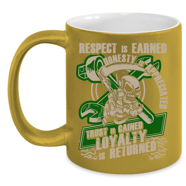 The Secret Of Happiness Coffee Mug, Marry A Mechanic Coffee Cup