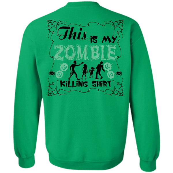 Wait For Halloween T Shirt, This Is My Zombie Killing Sweatshirt