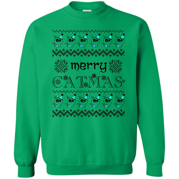 Merry Christmas Gift T Shirt, Merry Catmas Sweatshirt