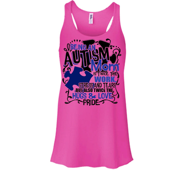 Being An Autism Mom T Shirt, Gift For Autism Mom Tank Top