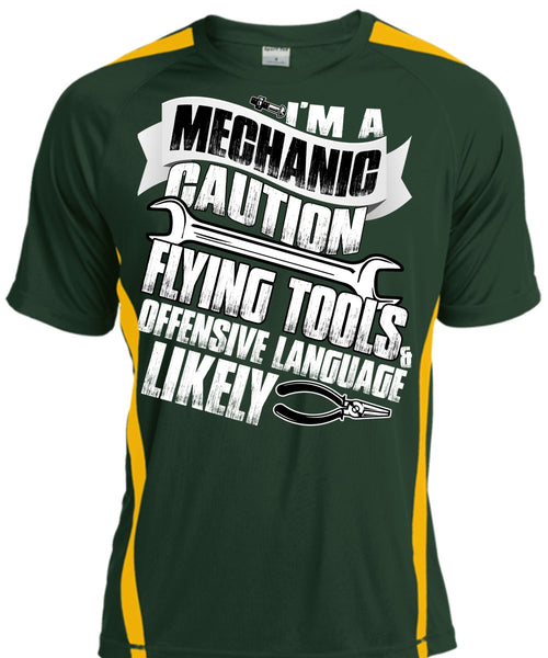 I'm A Mechanic T Shirt, Flying Tools T Shirt, Cool Shirt