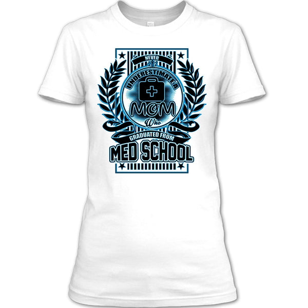 Neve Underestimate A Mom T Shirt, Gift For Mom T Shirt