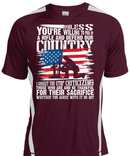 Defend Our Country T Shirt, Being A Veteran T Shirt, Cool Shirt