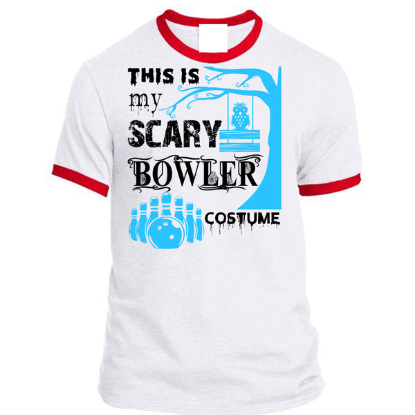 This Is My Scary Bowler Costume T Shirt, Wait For Halloween T Shirt, Awesome T-Shirts