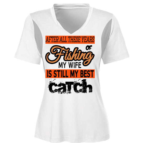 Fishing My Wife Is Still My Best Catch T Shirt, Being A Fisherman T Shirt, Awesome T-Shirts
