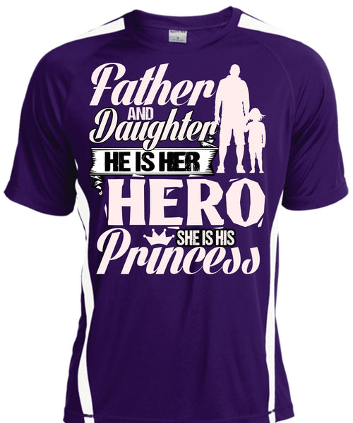 Father And Daughter T Shirt, She Is His Princess T Shirt, Cool Shirt
