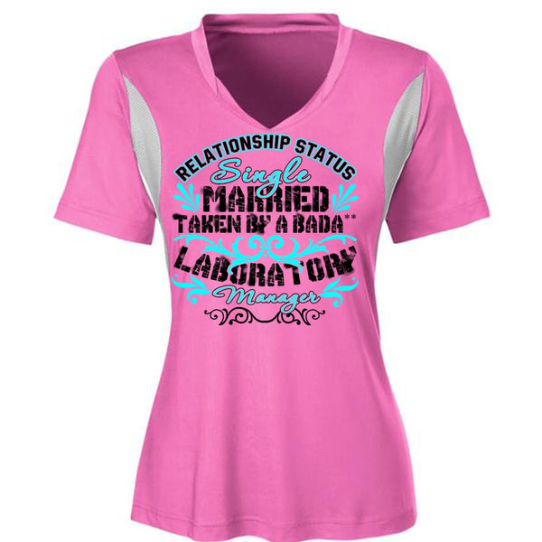 Married Taken By A Laboratory Manager T Shirt, I Love Manager T Shirt, Awesome T-Shirts