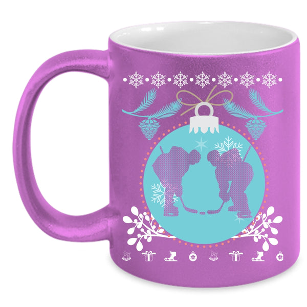 Cool Hockey Coffee Mug, Christmas Family Vacation Coffee Cup