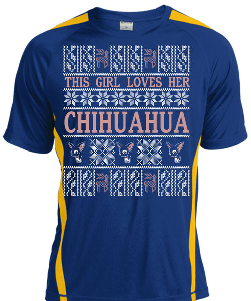 This Girl Loves Her Chihuahua T Shirt, This Girl Loves Christmas T Shirt, Cool Shirt
