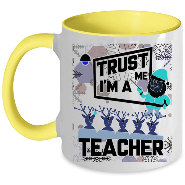Best Gift For Teacher Coffee Mug, I'm A Teacher Accent Mug