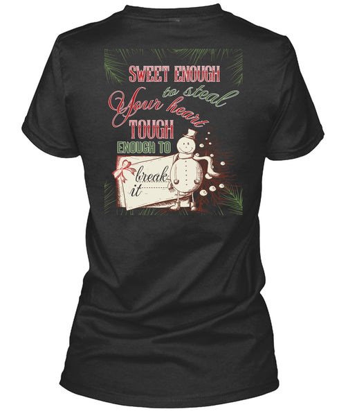Sweet Enough To Steal Your Heart T Shirt, I Love Christmas T Shirt