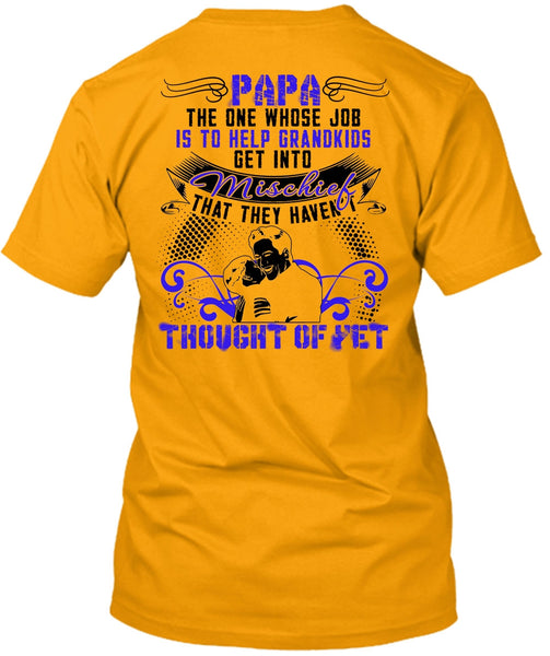 Papa The One T Shirt, I Love Papa T Shirt