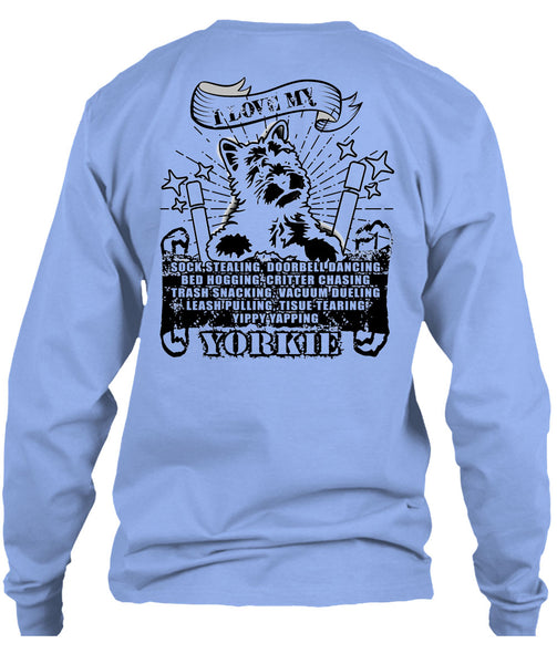 I Love My Yorkie T Shirt, I Love My Dogs T Shirt