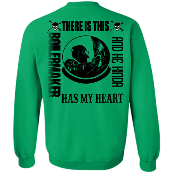 Being A Boilermaker T Shirt, There Is This Boilermaker And He Kinda Has My Heart Sweatshirt