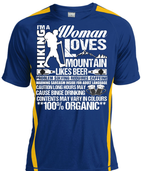 I'm A Hiking T Shirt, Woman Loves Mountain T Shirt, Cool Shirt
