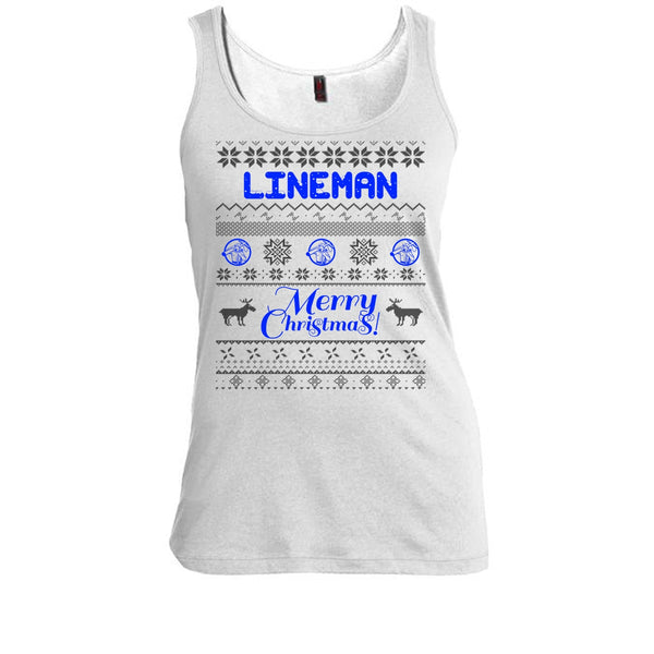 Lineman Merry Christmas T Shirt, Gift For Merry Christmas T Shirt, Awesome t-shirts