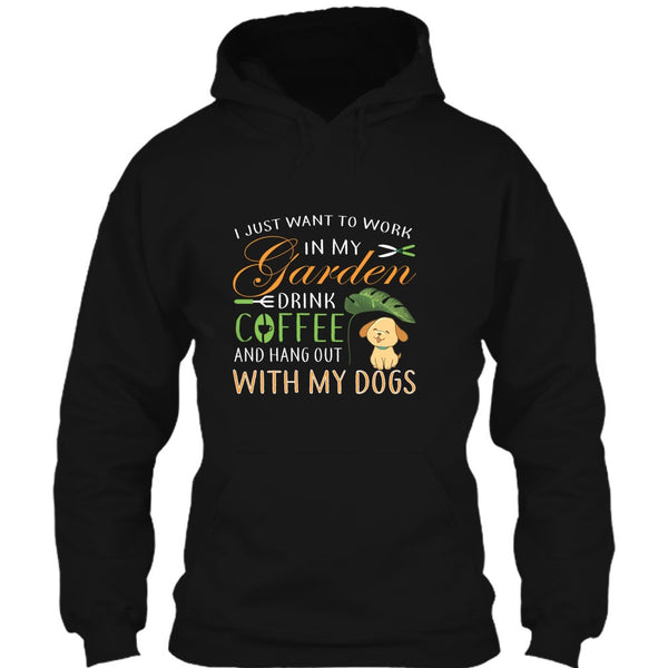 A black t-shirt with the shopify logo