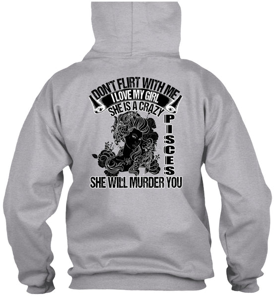 She Is A Crazy Pisces T Shirt, I Love Pisces T Shirt