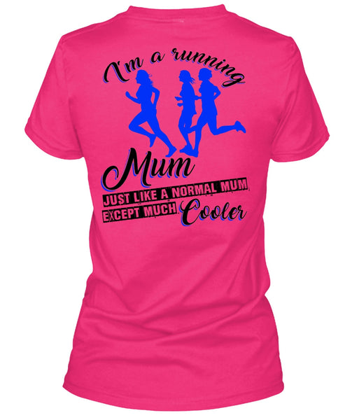 I'm A Running Mum T Shirt, I Love Dog T Shirt