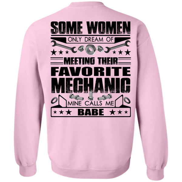 I Love Mechanic T Shirt, Favorite Mechanic Sweatshirt