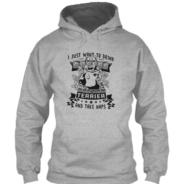 I Just Want To Drink Coffee T Shirt, Coolest Dog Lover T Shirt