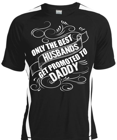 A black t-shirt with the shopify logo