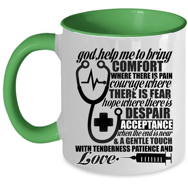 Cute Gift For Nurses Coffee Mug, Lovely Nurses Accent Mug