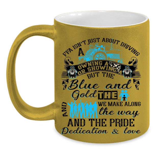 Owning A Cow Coffee Mug, Driving A Tractor Accent Mug