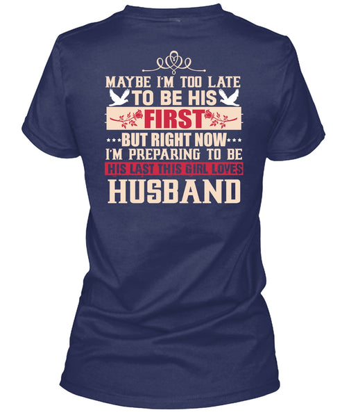 This Girl Loves Husband T Shirt, I Love Wife T Shirt