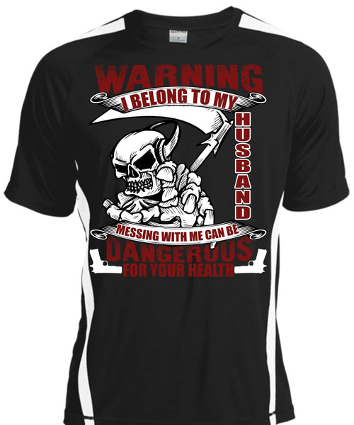 A black t-shirt with the shopify logo