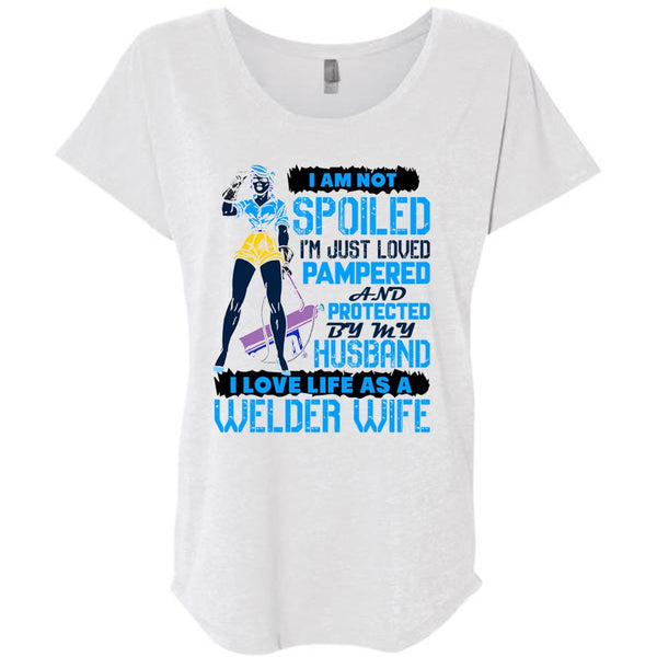 I Love Life As A Welder Wife T Shirt, I Love Welder T Shirt, Awesome T-Shirts