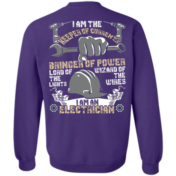 Keeper Of Currents T Shirt, I Love Electrician Sweatshirt