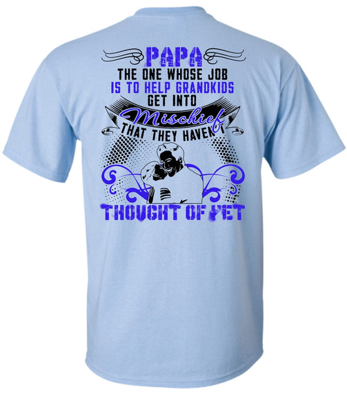Papa The One T Shirt, I Love Papa T Shirt